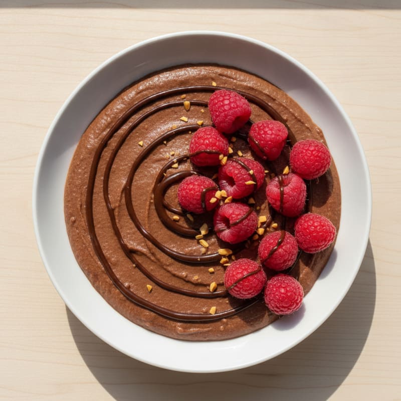 Creamy Vegan Chocolate Protein Pudding