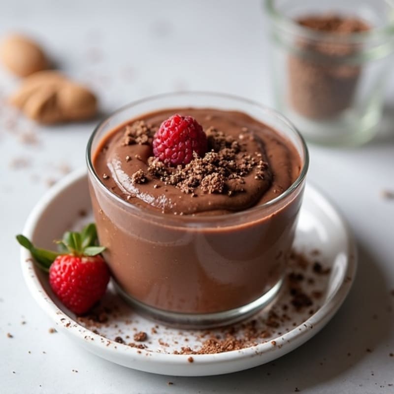 Creamy Dark Chocolate Chia Pudding