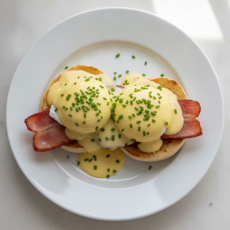 Classic Eggs Benedict with Hollandaise