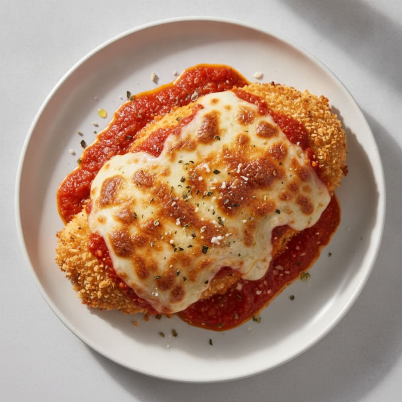 Baked Chicken Parmesan with Marinara