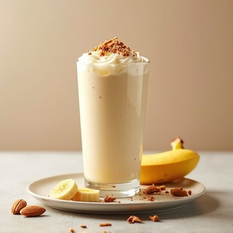 Creamy Vanilla-Almond Protein Power Smoothie