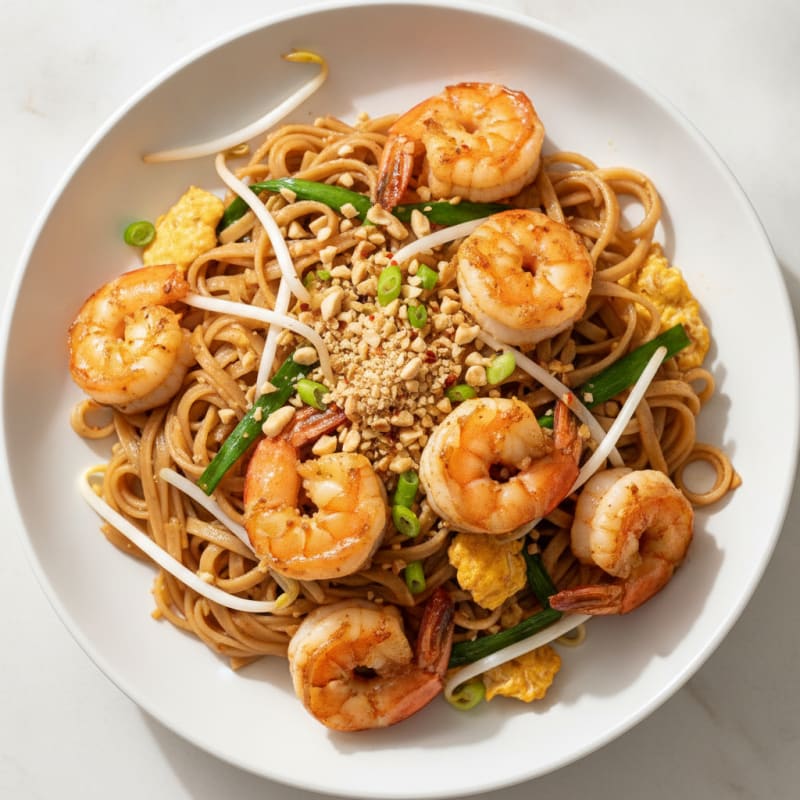 Shrimp Pad Thai Noodles