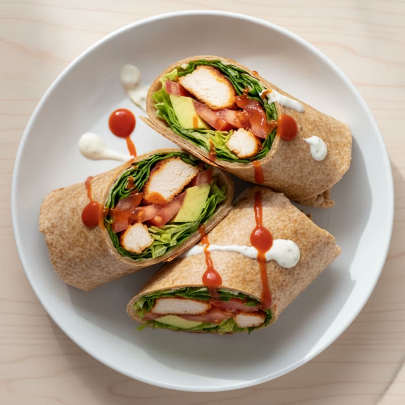 Buffalo Ranch Chicken Wrap