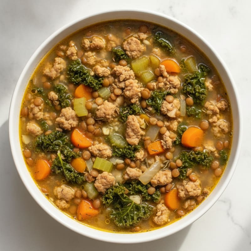 Hearty Lentil and Vegetable Soup