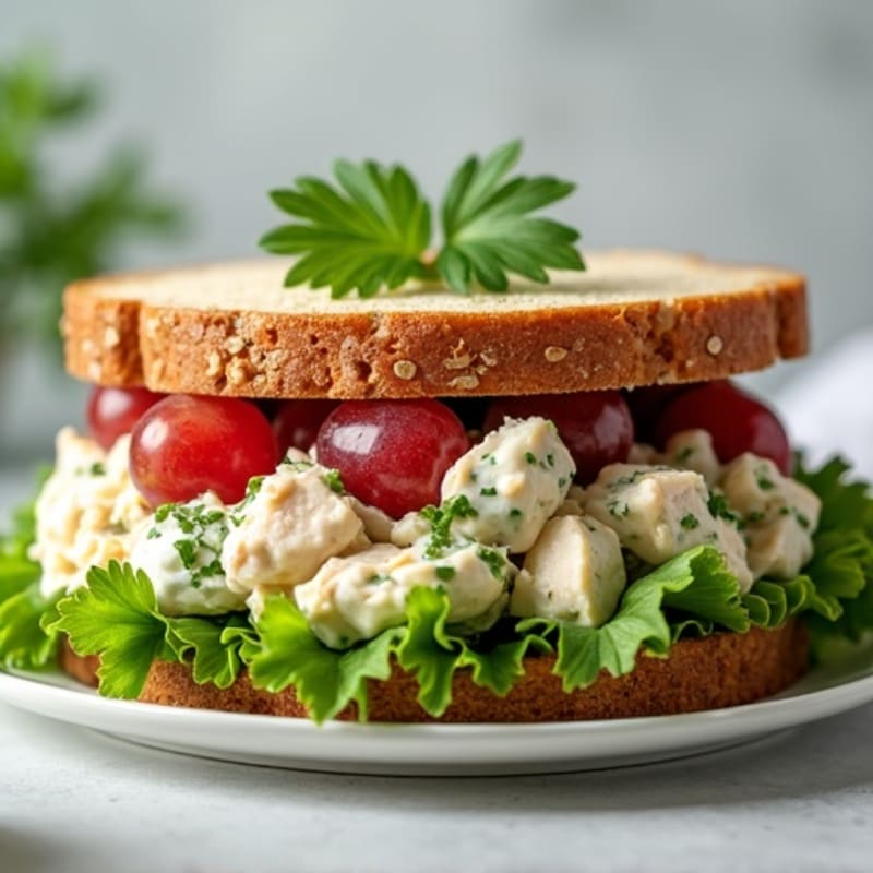 Fresh Herb Chicken Salad Sandwich