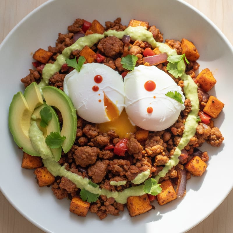 Spicy Chorizo Breakfast Bowl