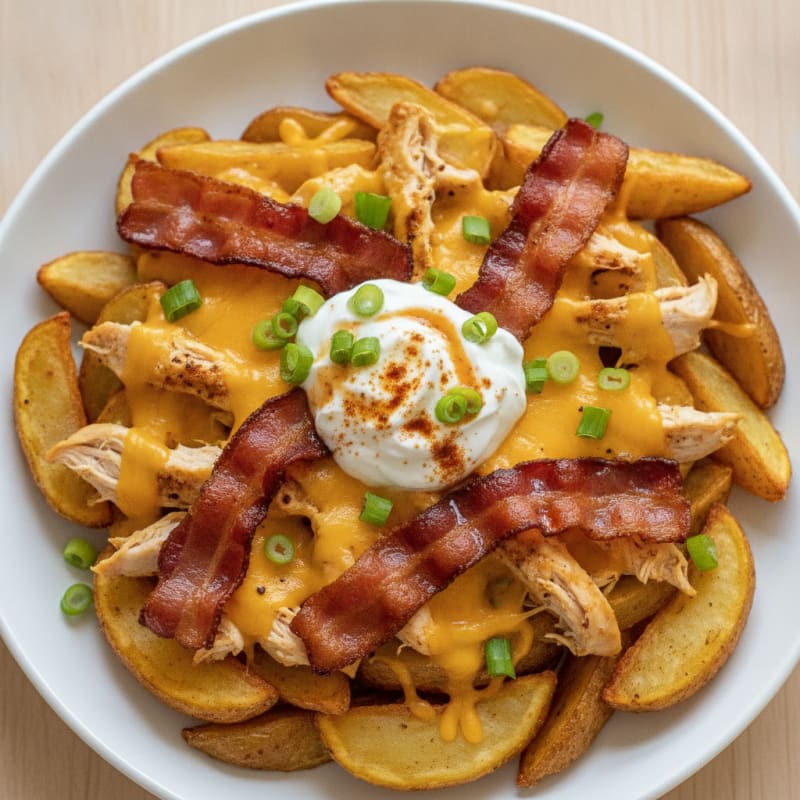 Loaded Bacon Cheddar Fries