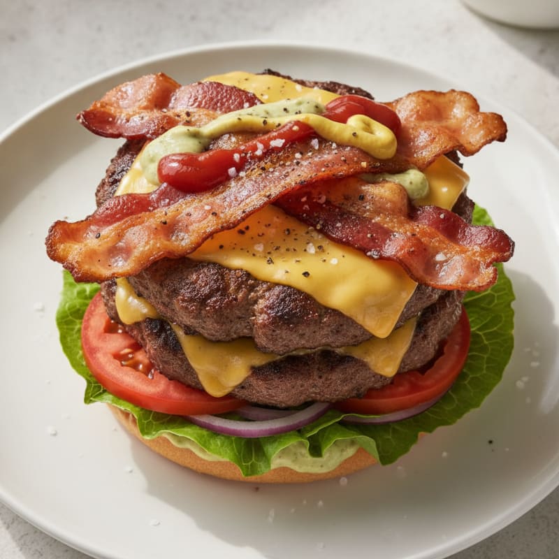 Double Bacon Cheeseburger