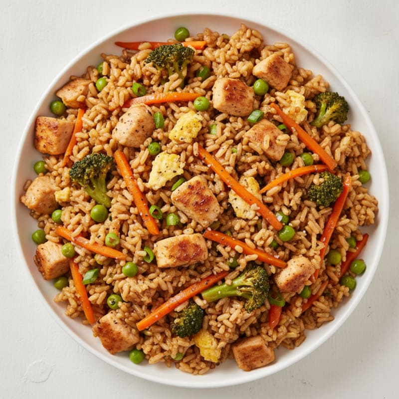 Chicken and Vegetable Fried Rice