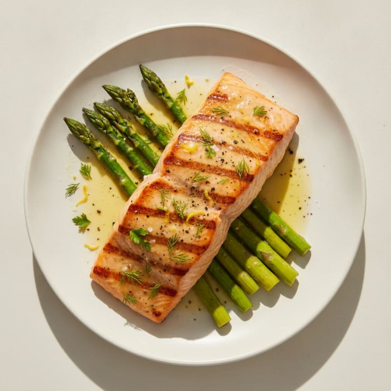 Lemon Herb Grilled Salmon