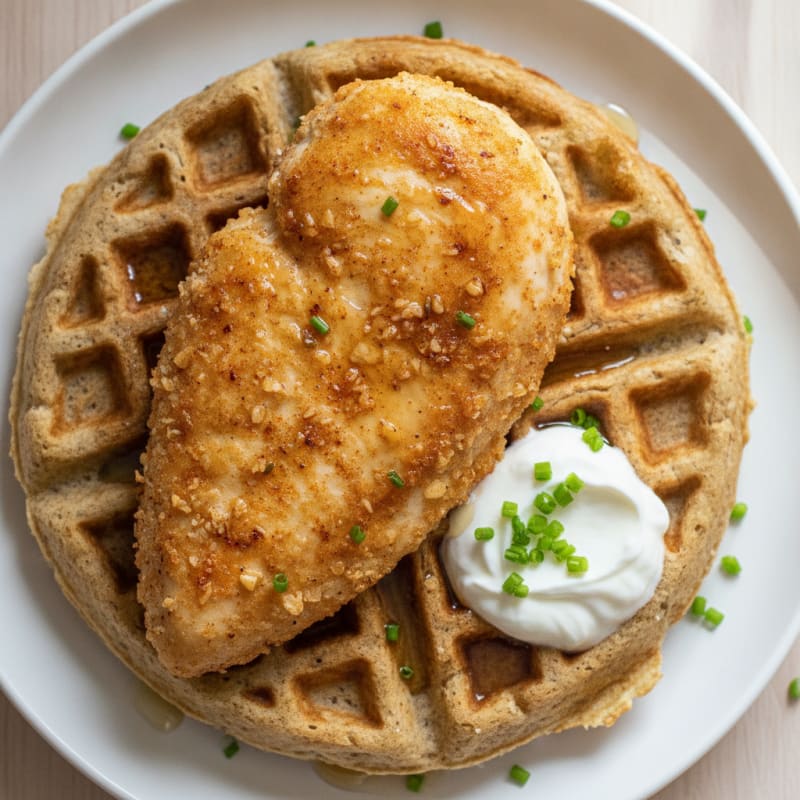 Golden Chicken & Waffles
