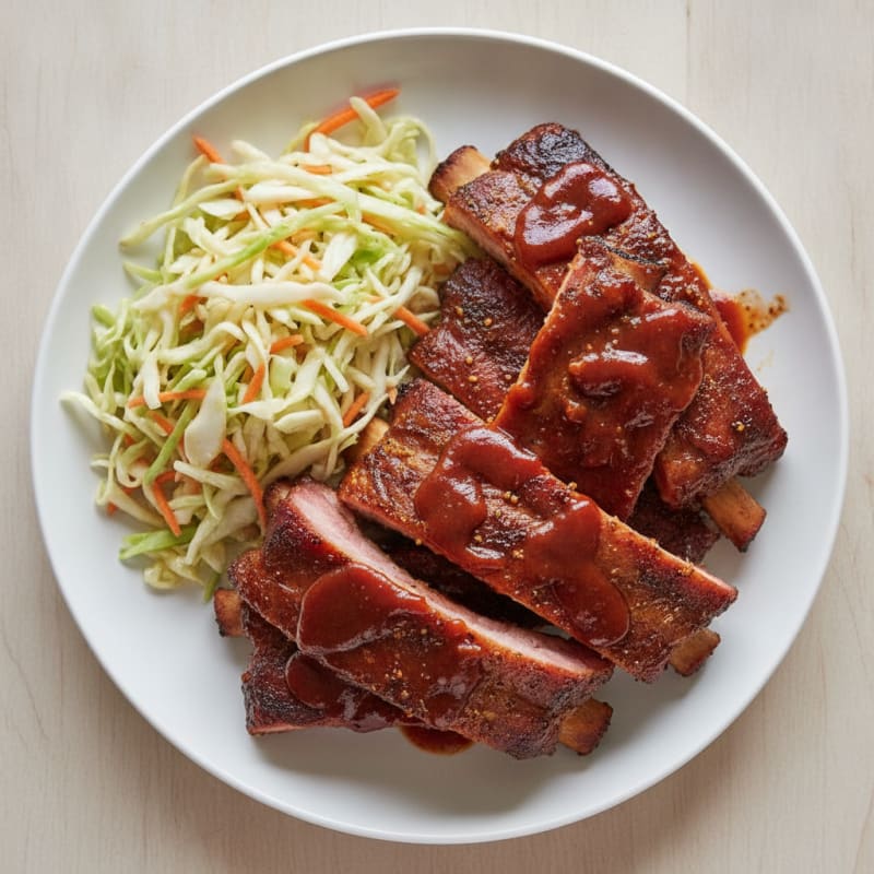 Smoked BBQ Pork Ribs