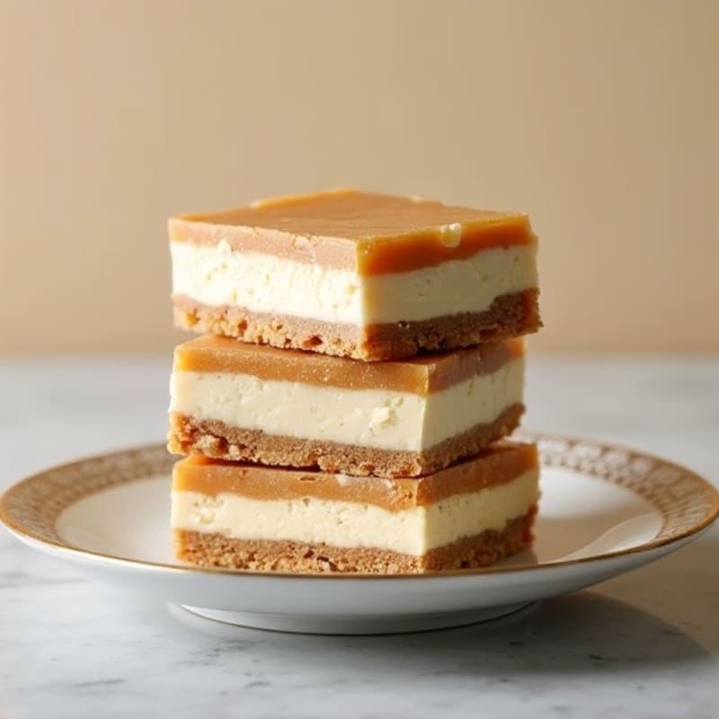 Protein-Packed Vanilla Bean Cheesecake Bars