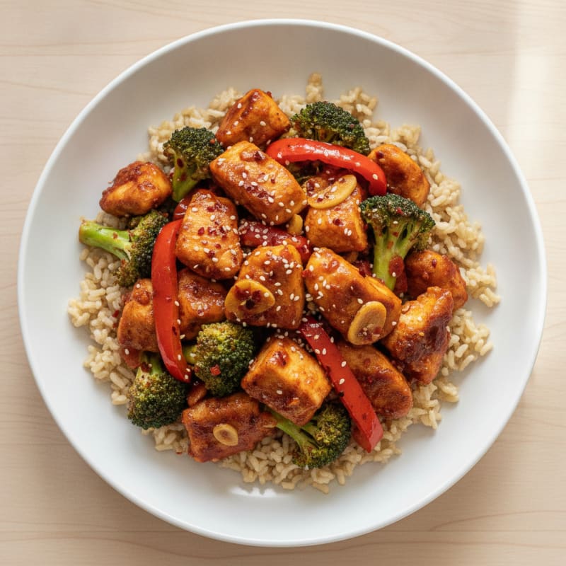 Spicy Gochujang Chicken Stir-Fry