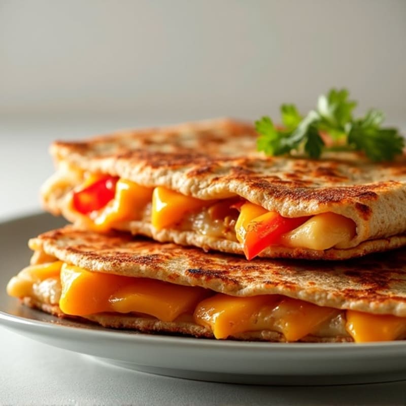Crispy BBQ Chicken Quesadilla