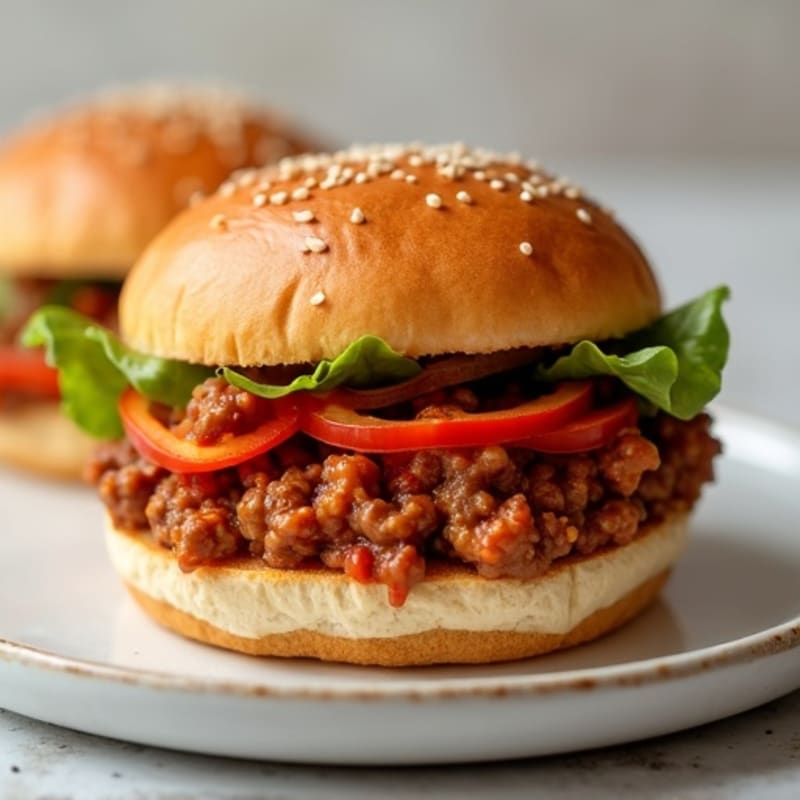 Lean Ground Beef Sloppy Joe Sliders