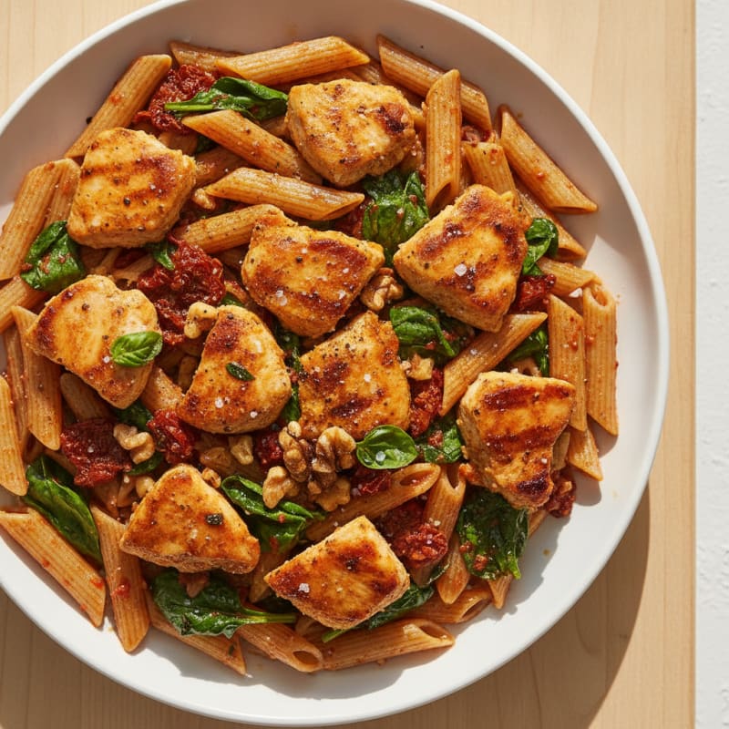 Sun-Dried Tomato Pesto Chicken Pasta