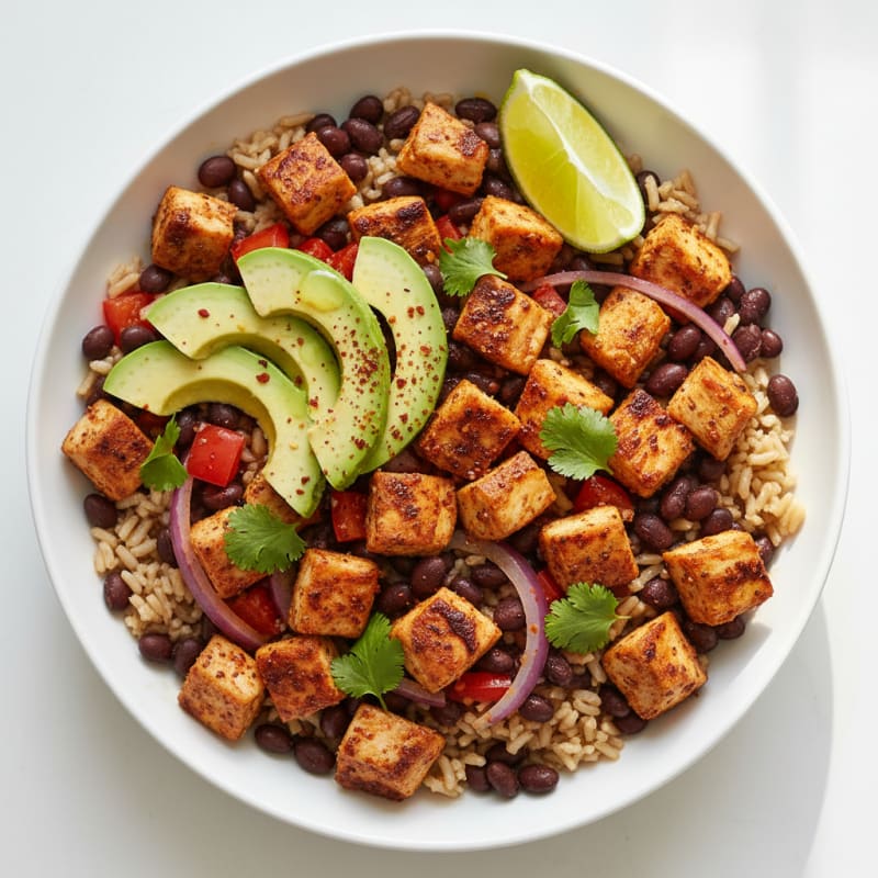 Chipotle Chicken and Black Bean Bowl