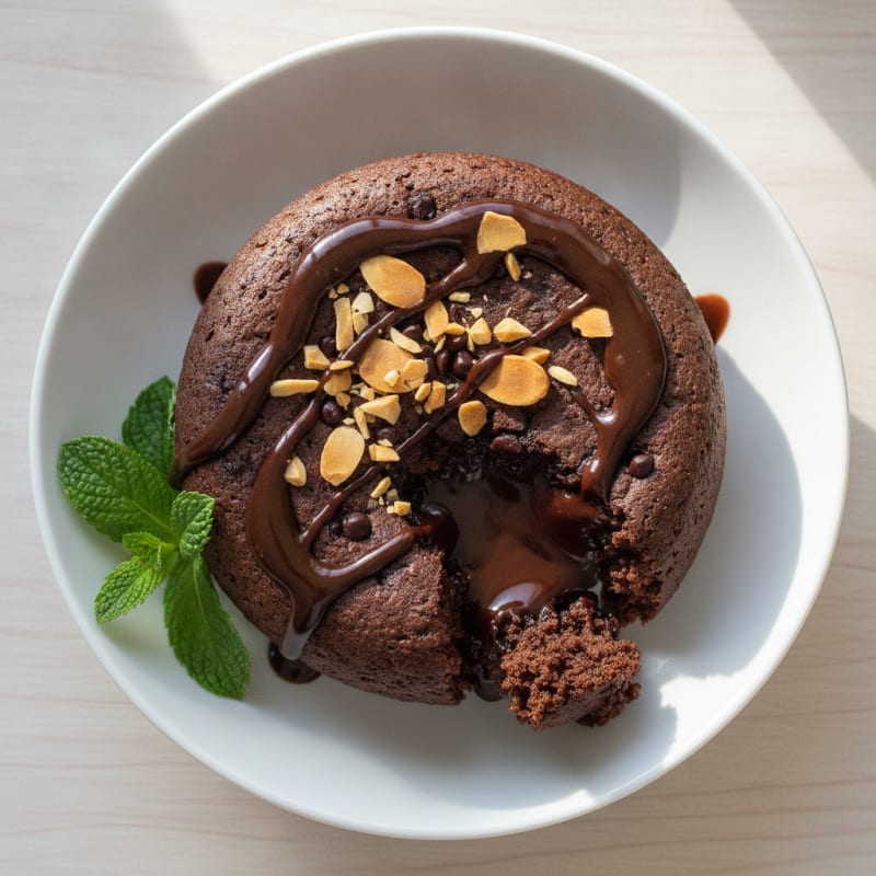Decadent Chocolate Protein Mug Cake