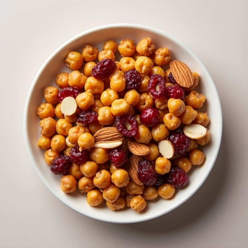 Crunchy Roasted Chickpea Trail Mix