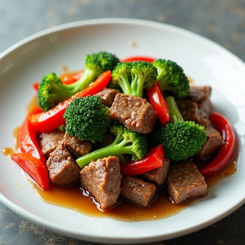 Lean Beef and Crisp Broccoli Stir-Fry