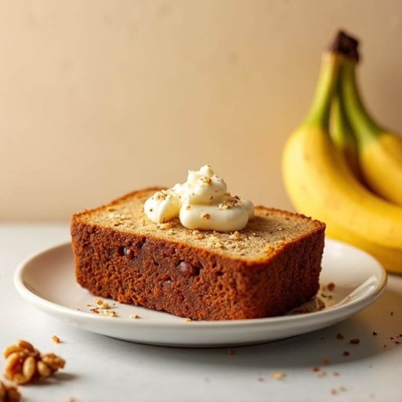 Healthy Banana Nut Protein Bread