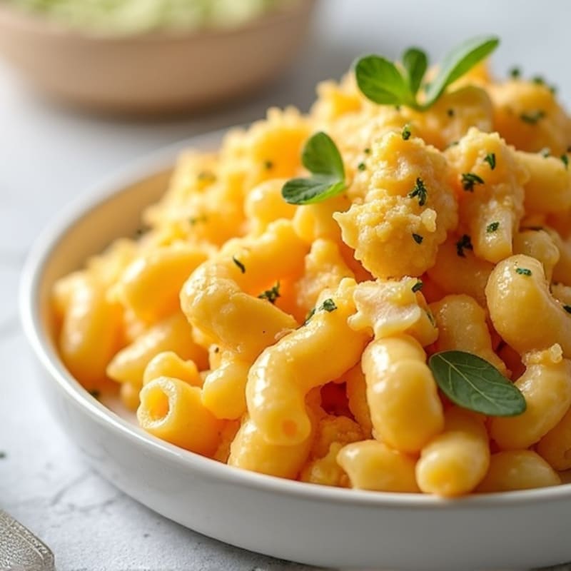 Protein-Packed Cauliflower Mac with Sharp Cheddar