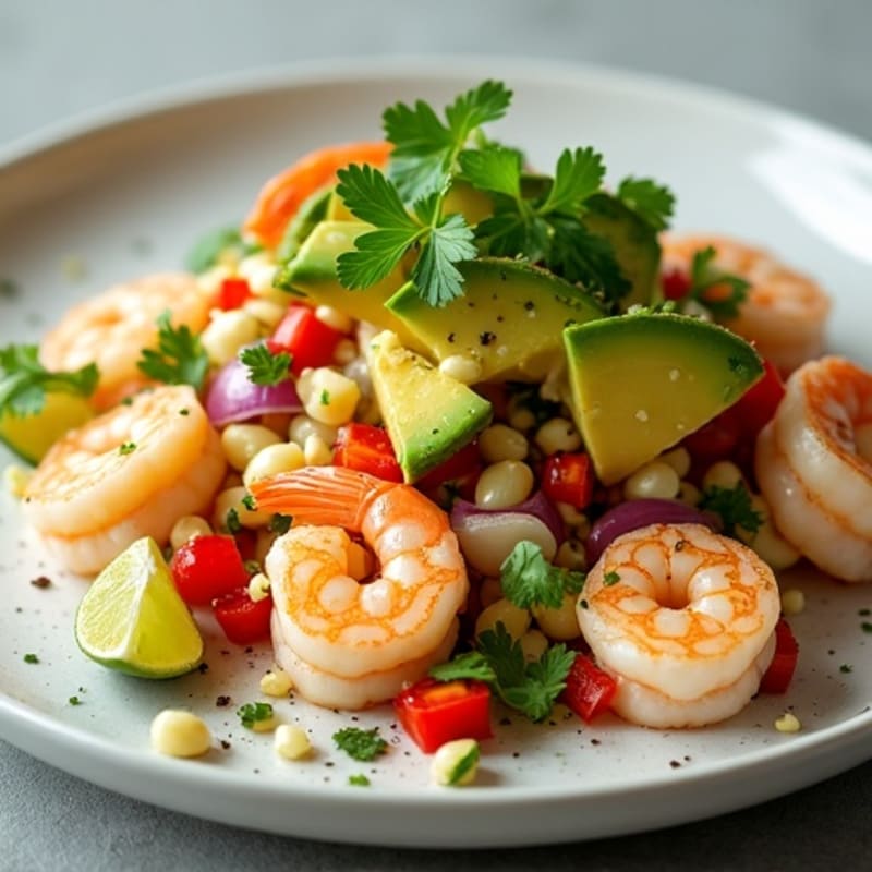 Fresh Zesty Shrimp and Avocado Ceviche