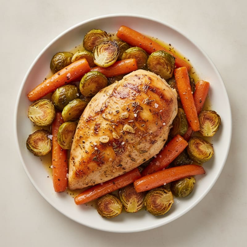 Garlic Herb Roasted Chicken
