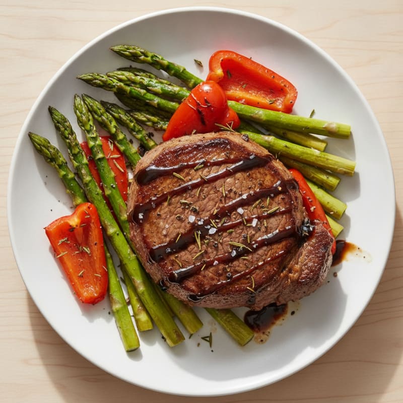 London Broil with Garlic Herb Marinade