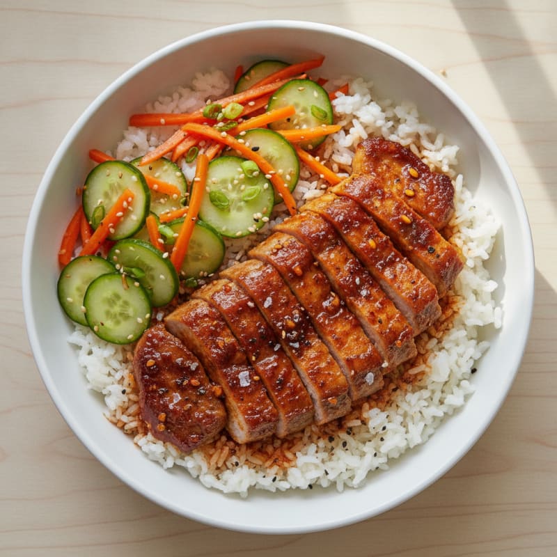 Spicy Gochujang Pork Bowl