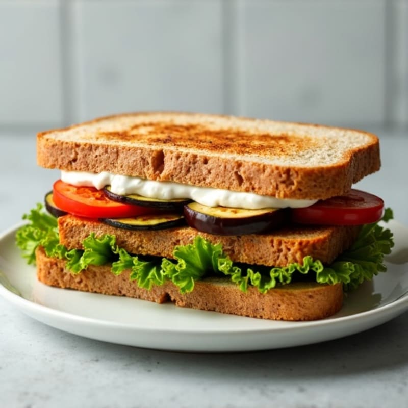 Fresh Grilled Vegetable Sandwich