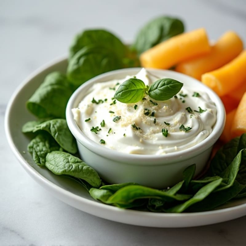 Creamy Greek Yogurt Spinach Artichoke Dip