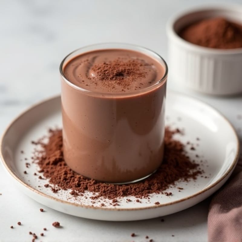 Silky Chocolate Protein Pudding