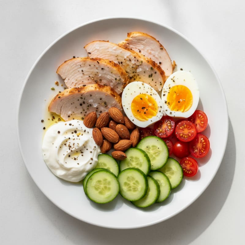 High Protein Bistro Snack Plate