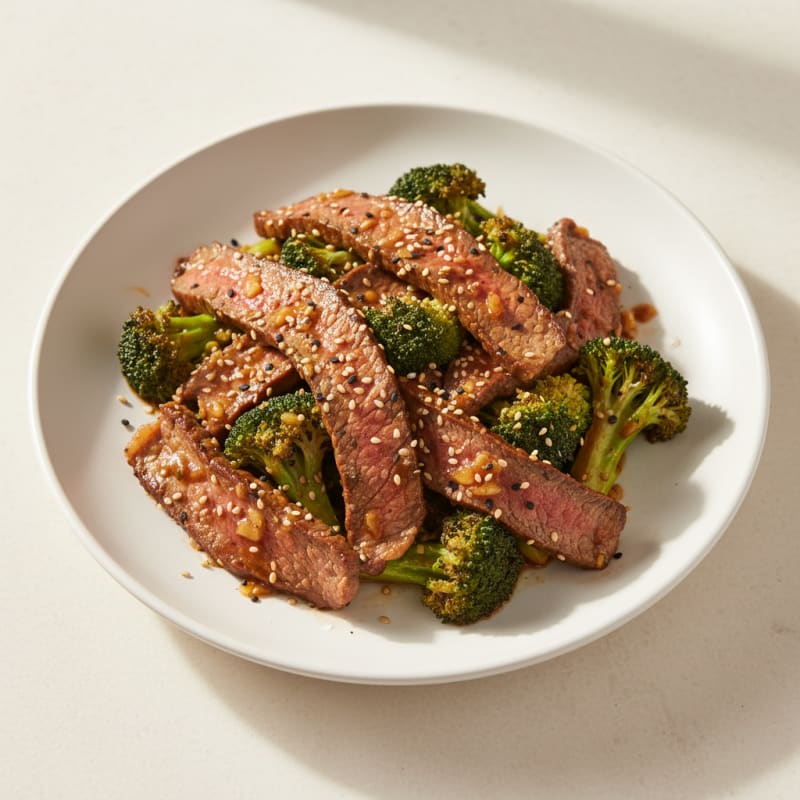 Tender Sesame Beef and Broccoli Stir-Fry
