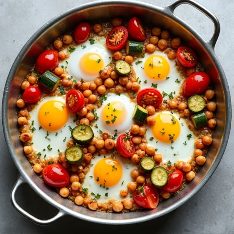 Egg and Roasted Vegetable Sheet Pan Bake