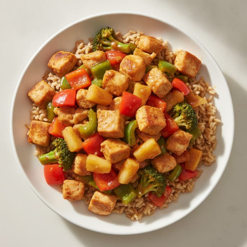 Sweet and Sour Chicken Stir-Fry