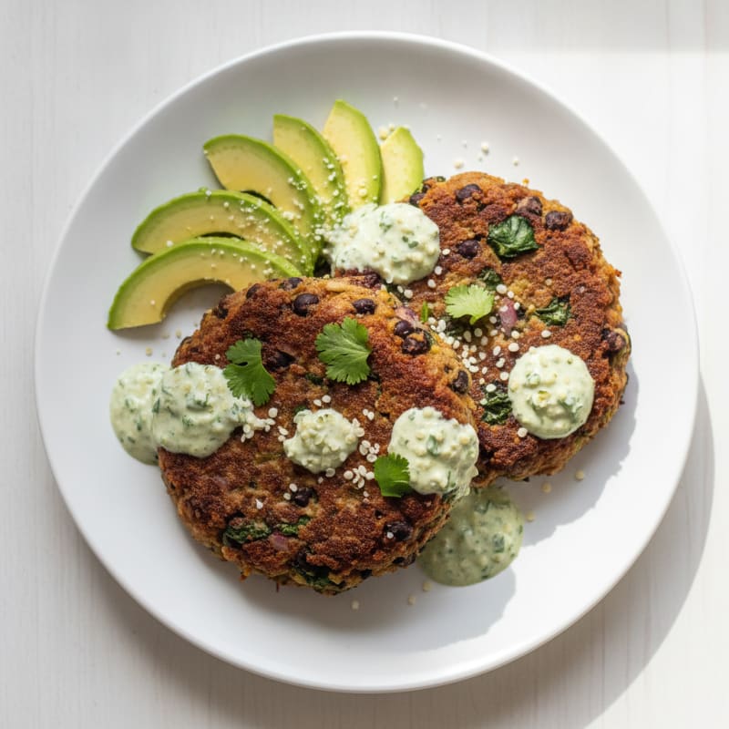 Southwestern Black Bean Burgers