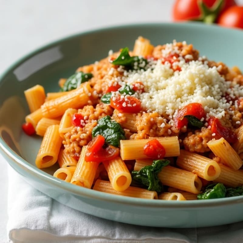 Protein-Packed Turkey and Veggie Baked Ziti