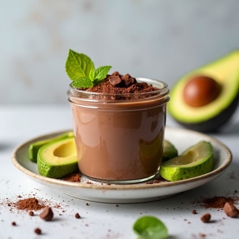 Silky Chocolate Protein Pudding with Greek Yogurt