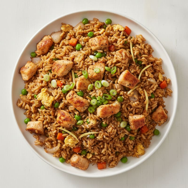 Savory Chicken and Vegetable Fried Rice