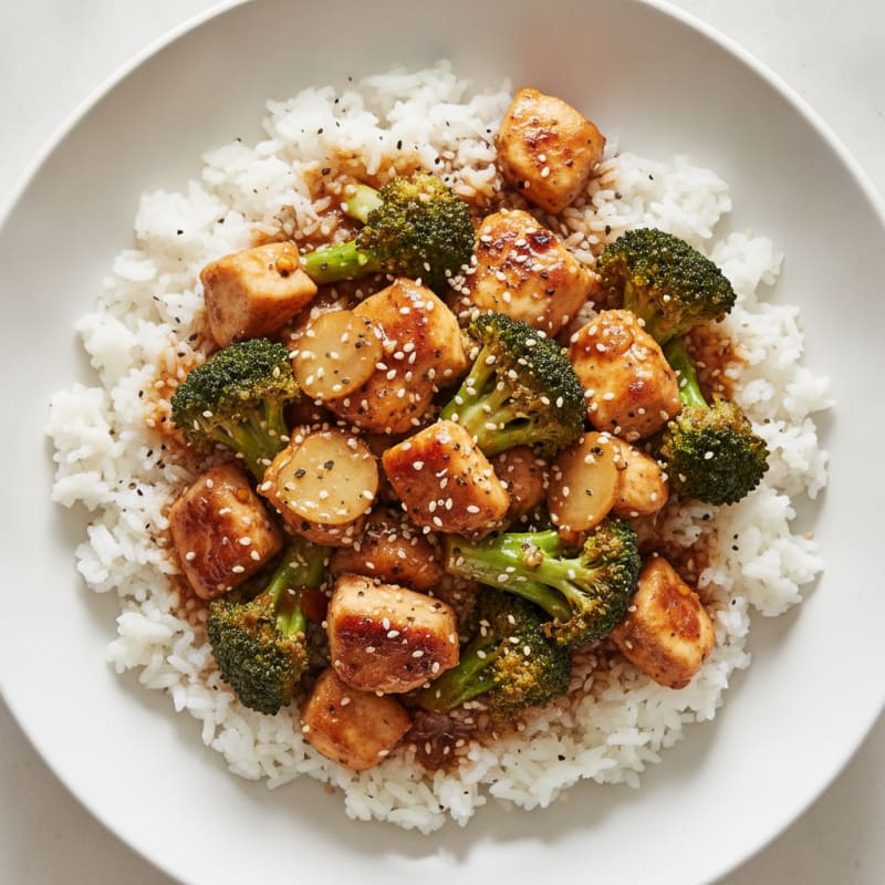 Teriyaki Chicken and Broccoli Stir-Fry