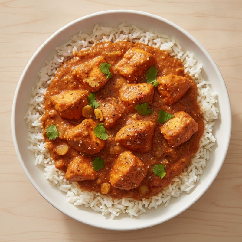 Chicken Tikka Masala Rice Bowl