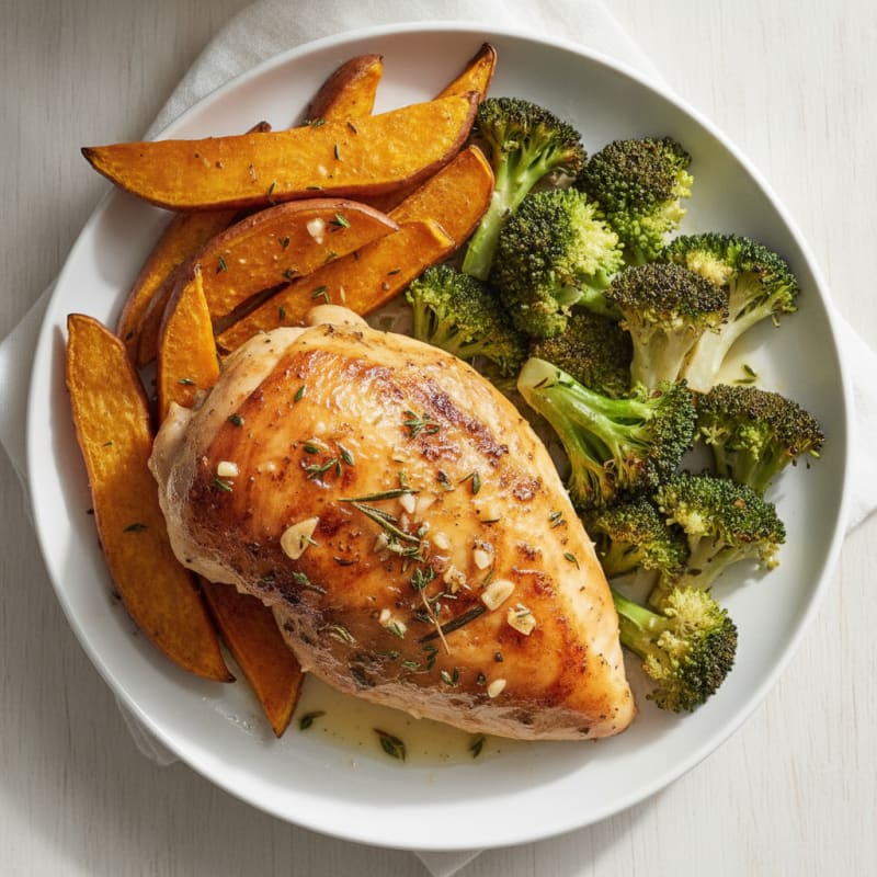 Garlic Herb Roasted Chicken
