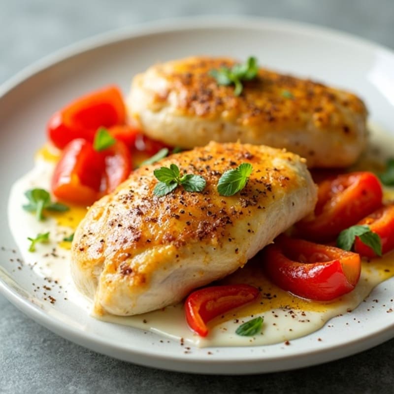 Creamy Coconut Yogurt Chicken with Aromatic Spices