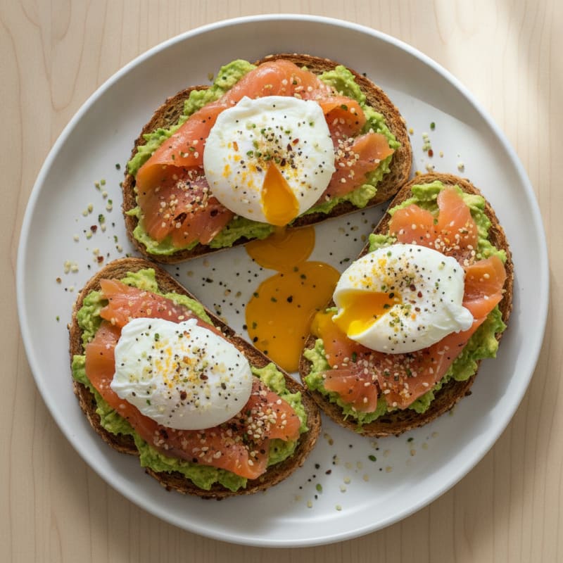 Avocado Toast with Poached Egg