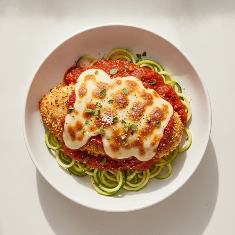 Crispy Baked Chicken Parmesan with Marinara