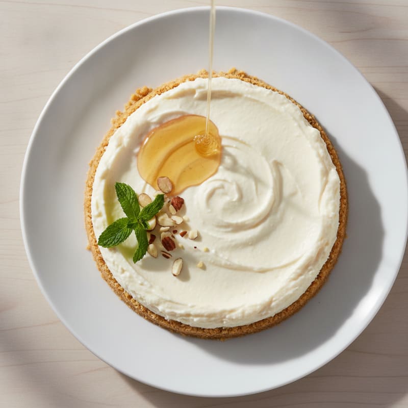 Creamy Greek Yogurt Protein Cheesecake