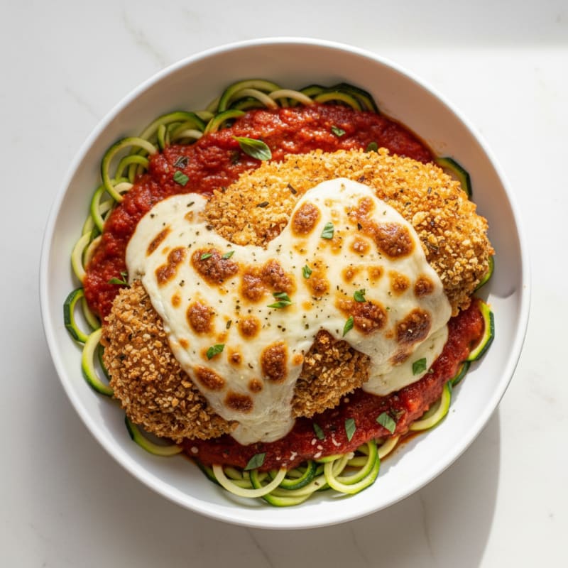 Baked Chicken Parmesan with Marinara